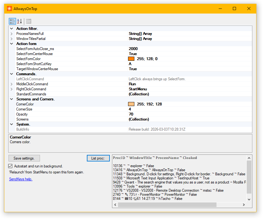 Application screenshot.