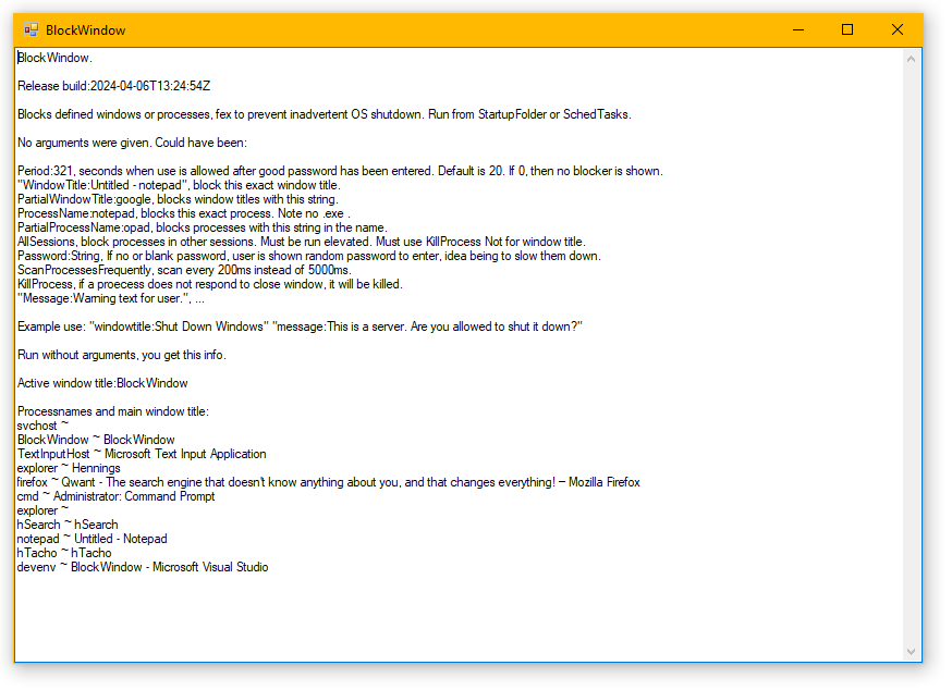 Application screenshot.