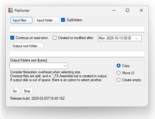 Application screenshot.