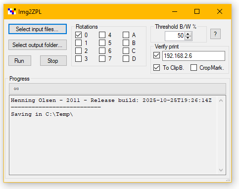 Application screenshot.