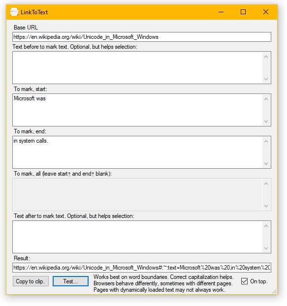 Application screenshot.